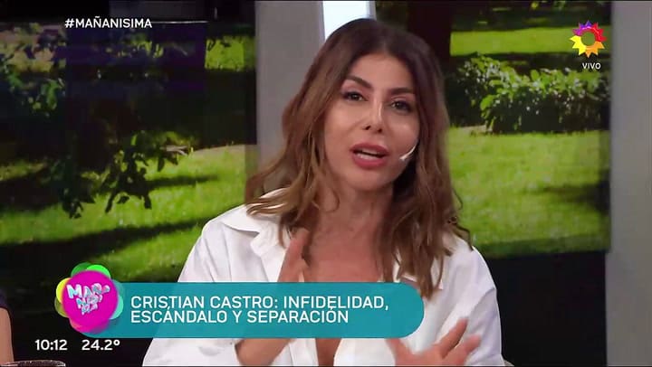 Majo Martino conto su experiencia con Cristian Castro