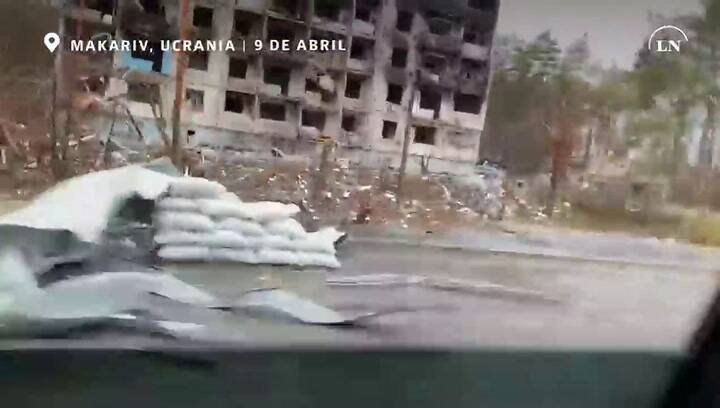 Makariv, ciudad arrasada