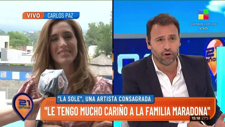 La Sole se refirió a Axel y a las denuncias por abuso que recibió el cantante - Fuente: América TV