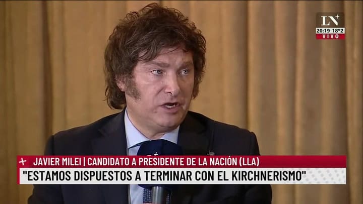 Javier Milei Mano A Mano Con Jonatan Viale Entrevista Completa (1)