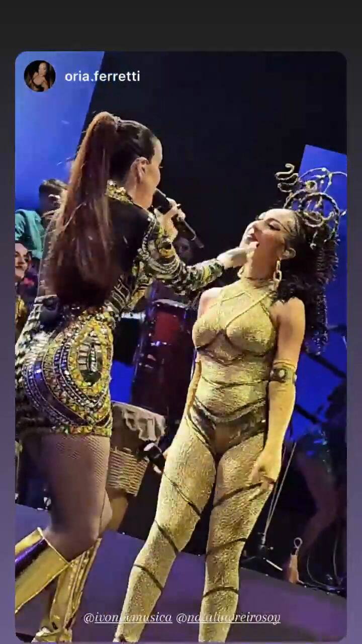 Natalia Oreiro deslumbró en el Luna Park a puro brillo