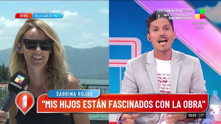 Sabrina Rojas sobre su vínculo con el Tucu López