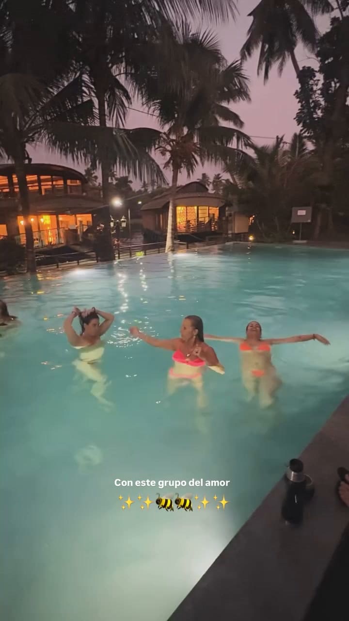 Así fueron los primeros días en la India de Naty Franz y las personas que la acompañaron