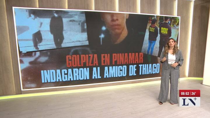 Indagaron al amigo de Thiago