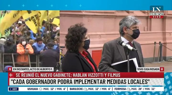 Fin del cupo de ingresos: Carla Vizzotti habló sobre el número que se espera para abrir las fronteras