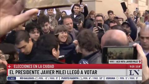"Se los ve muy de cristal". Milei le respondió a Pro por su denuncia por el video falso de Macri