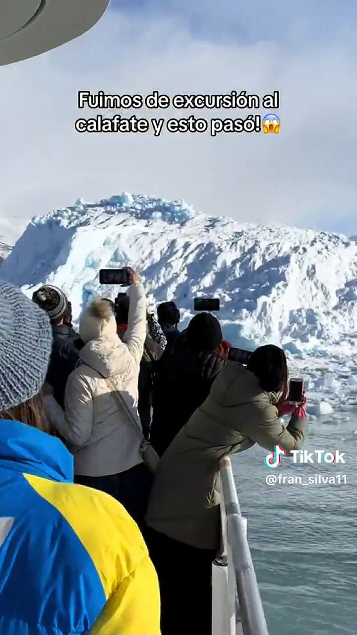La increíble experiencia que se vivió en Perito Moreno