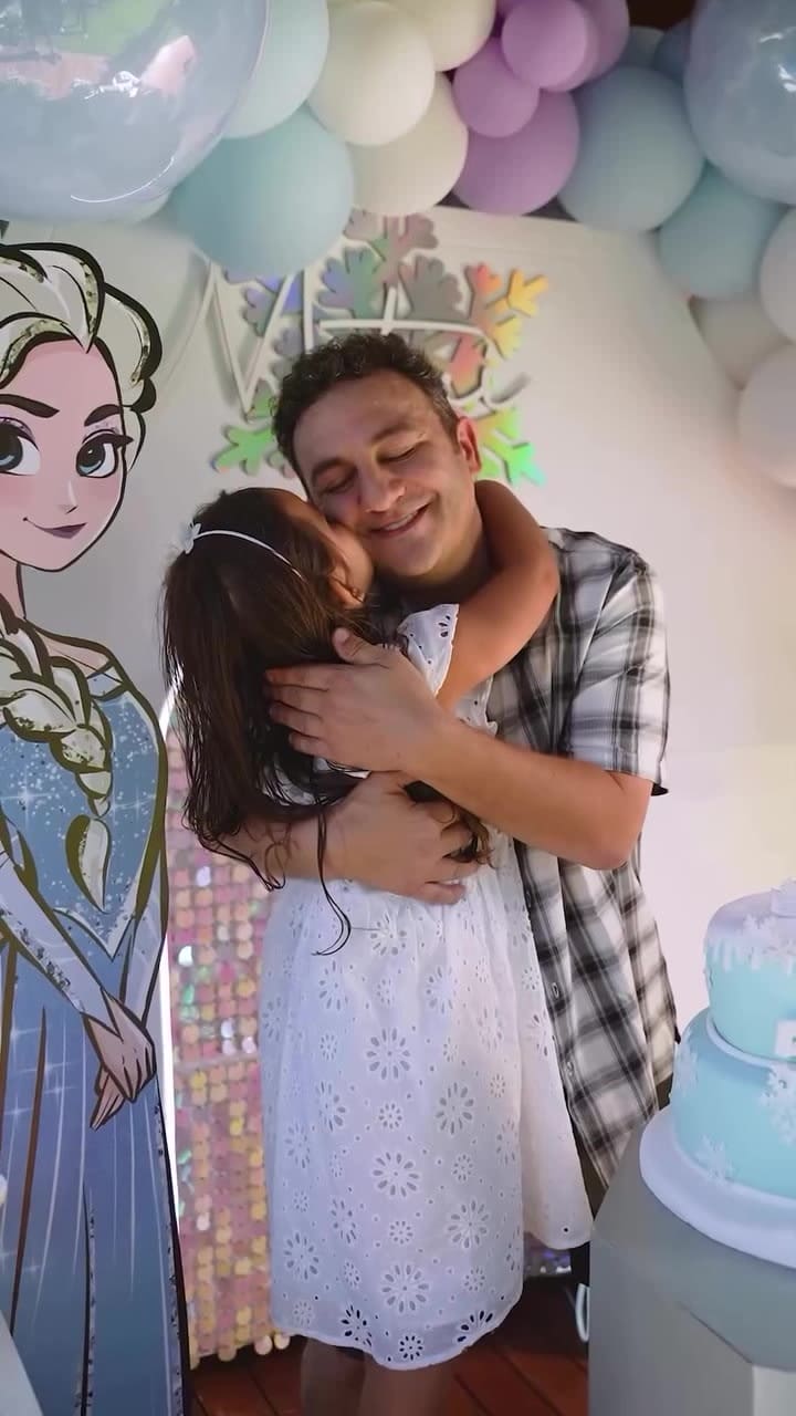 Así fue el cumpleaños de Mitai, la hija de Diego Topa