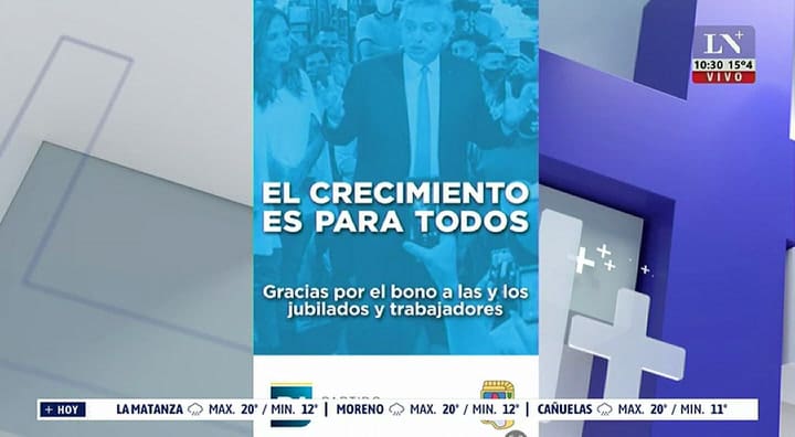 Pase Majul Novaresio sobre los carteles