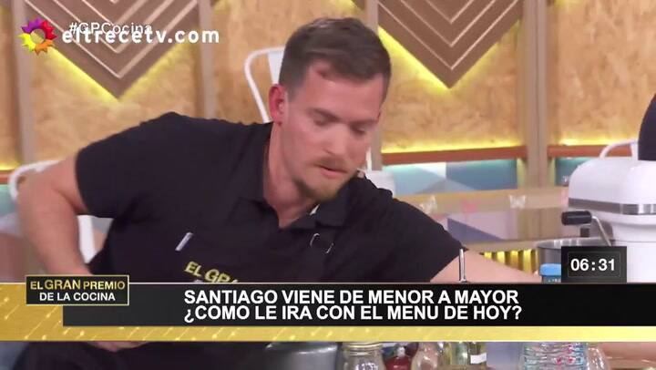 Christian Petersen se indignó por la falta de higiene de un participante - Fuente: eltrece