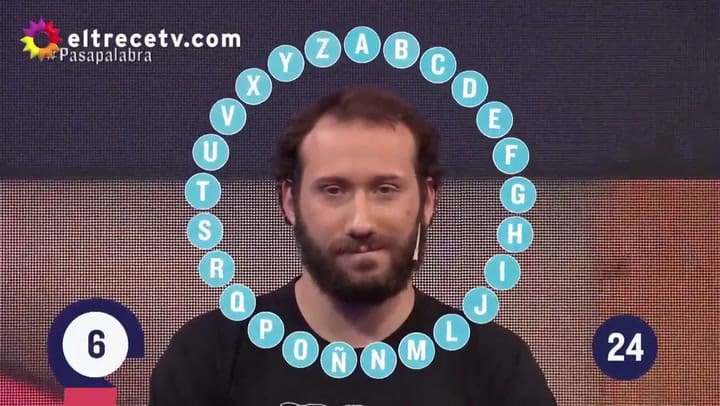 El momento en el que Camilo no ganó dos millones en Pasapalabra - Fuente: eltrece