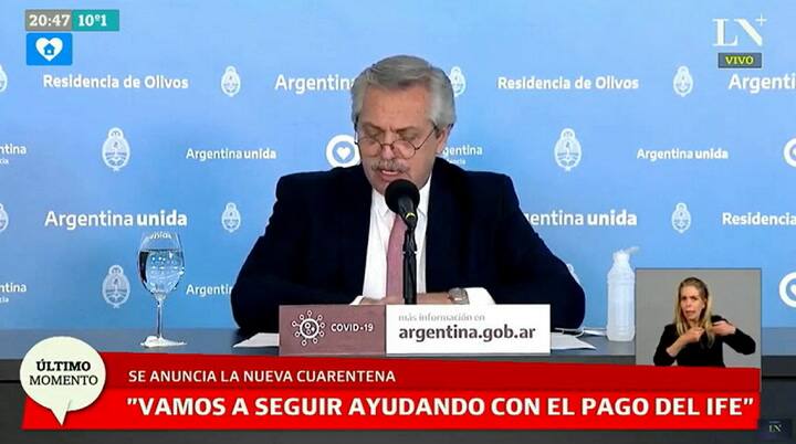 Alberto Fernández: 'Estos eran fondos reservados de la AFI'