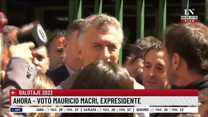 Mauricio Macri Los Que Quieren Un Cambio Ya Saben Quien La Propone