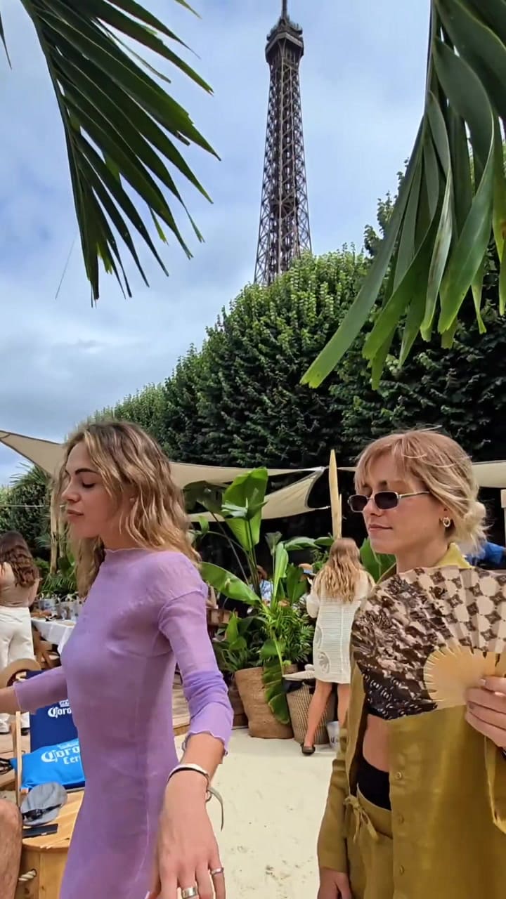 Emilia Attias y Rochi Ibarzábal disfrutaron de París