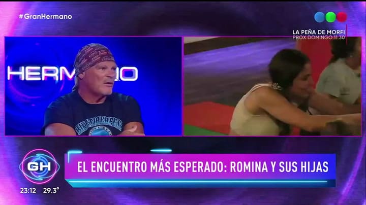 Gran Hermano: el enojo de Alfa por el ingreso de las hijas de Romina