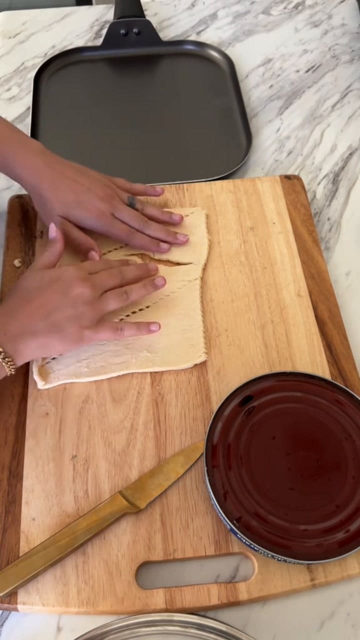 La cubana compartió una receta del pastelito de guayaba (TIkTok: @rodri.marianlea)