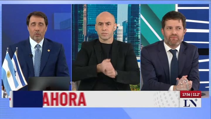 Alimentos Fuerte Cruce Entre El Gobierno Y Grabois. Esteban Trebucq Con Eduardo Feinmann