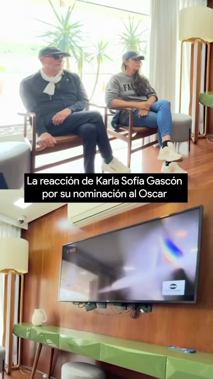 El momento en el que Karla Sofía Gascón se enteró de su nominación al Oscar