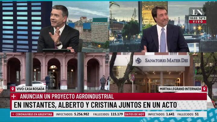 El cine privado que armó Feinmann para ver el acto de Cristina