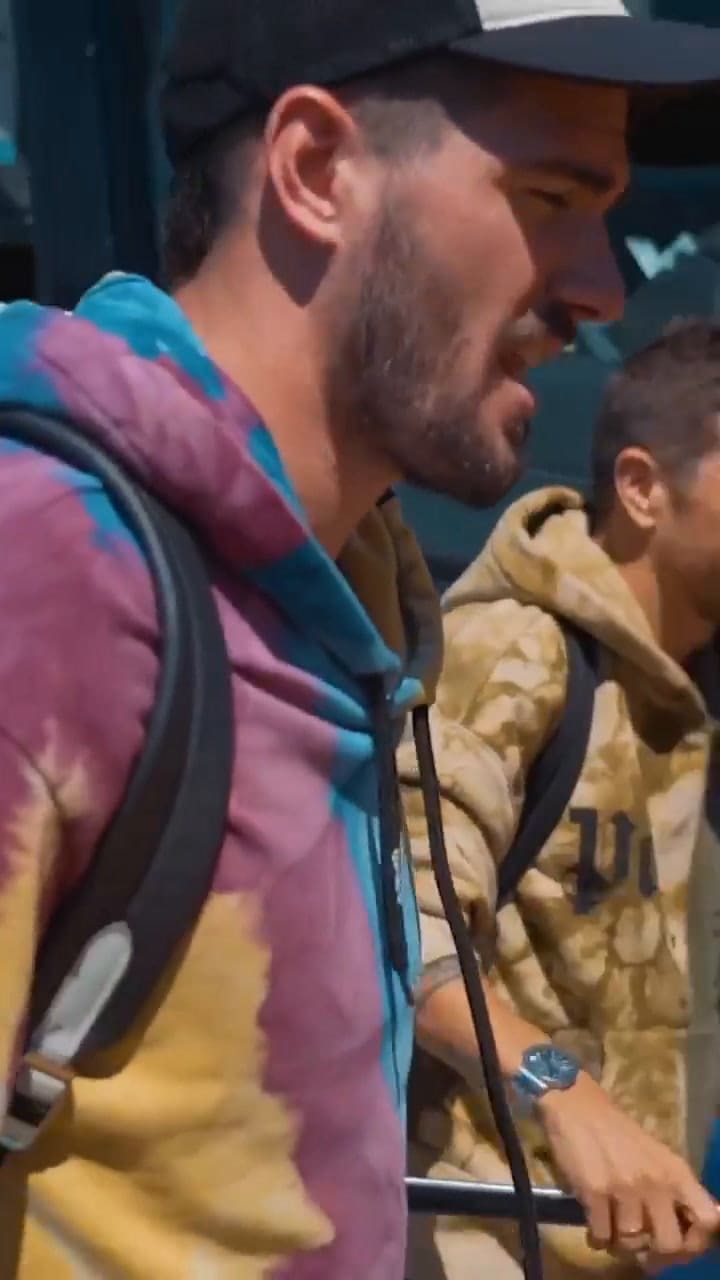 La llegada de algunos jugadores de la Selección a Ezeiza