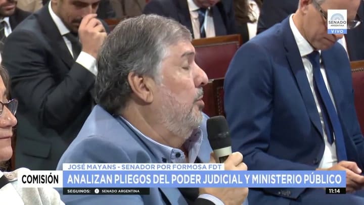 El tenso cruce entre José Mayans y Carolina Losada