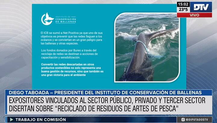 Debatieron sobre el reciclado de residuos de artes de pesca.