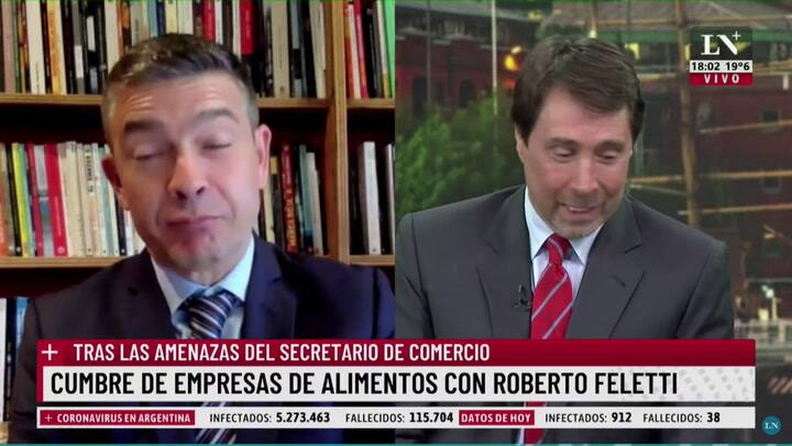 Feinmann, irónico sobre la queja de Brancatelli como empresario: 'Bienvenido a la realidad'