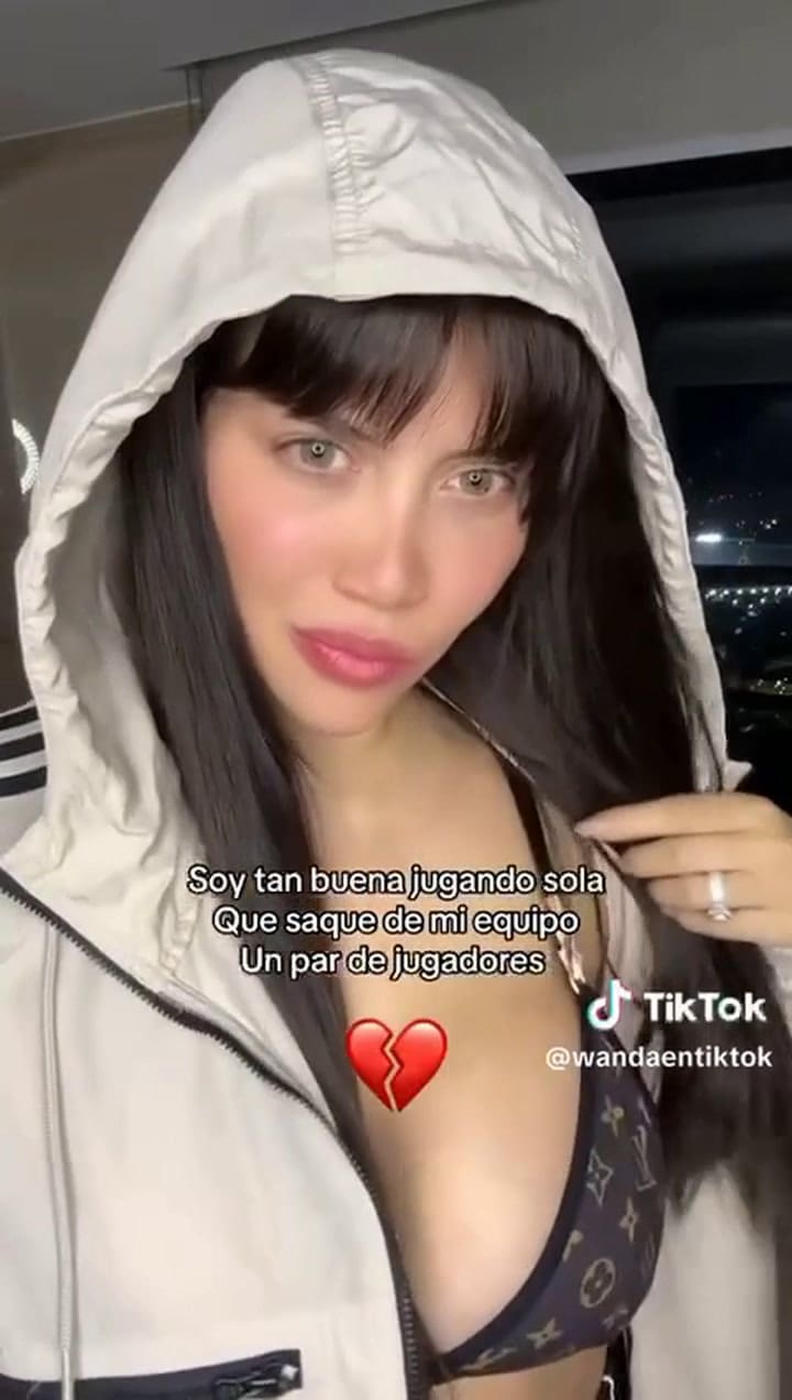 Wanda Nara compartió un video con una picante frase que podría estar dirigida a su ex