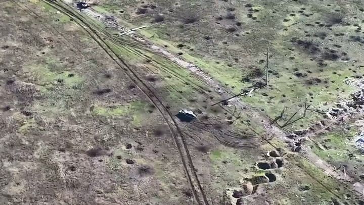 Ucrania destruyó al “meteorito” ruso, un inusual vehículo capaz de pulverizar calles enteras