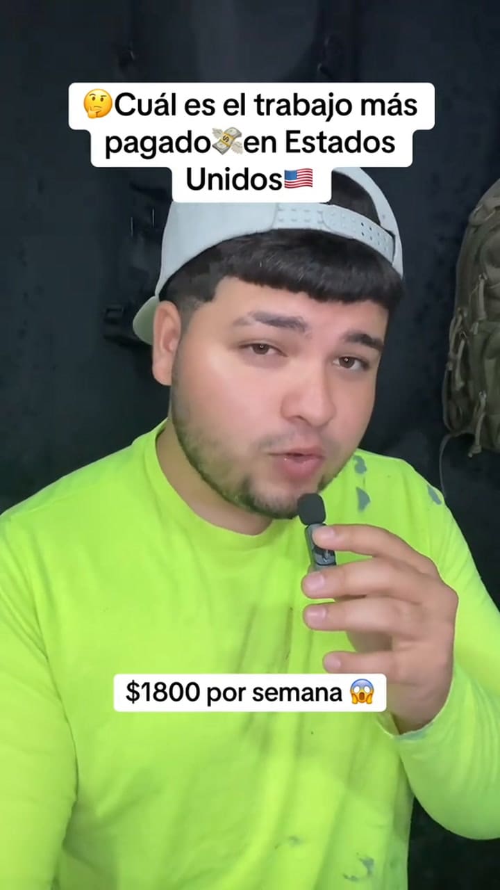 Este es el trabajo mejor pago en EEUU, según un migrante latino