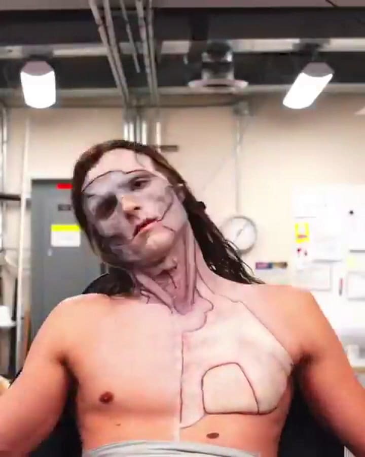 Jacob Elordi como Frankenstein en la nueva película de Guillermo del Toro