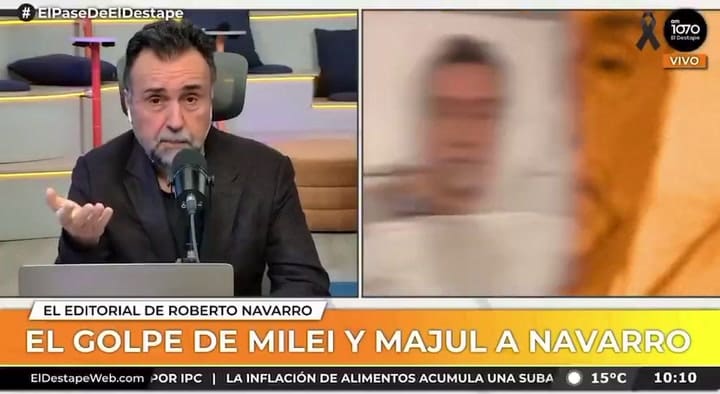 Navarro habló sobre su agresión