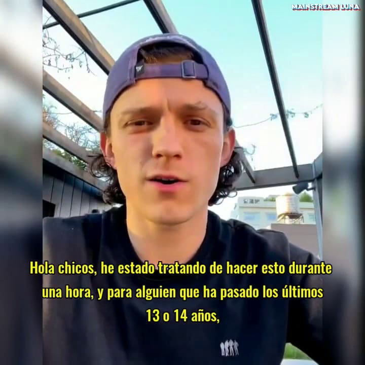 Tom Holland anunció que deja las redes sociales