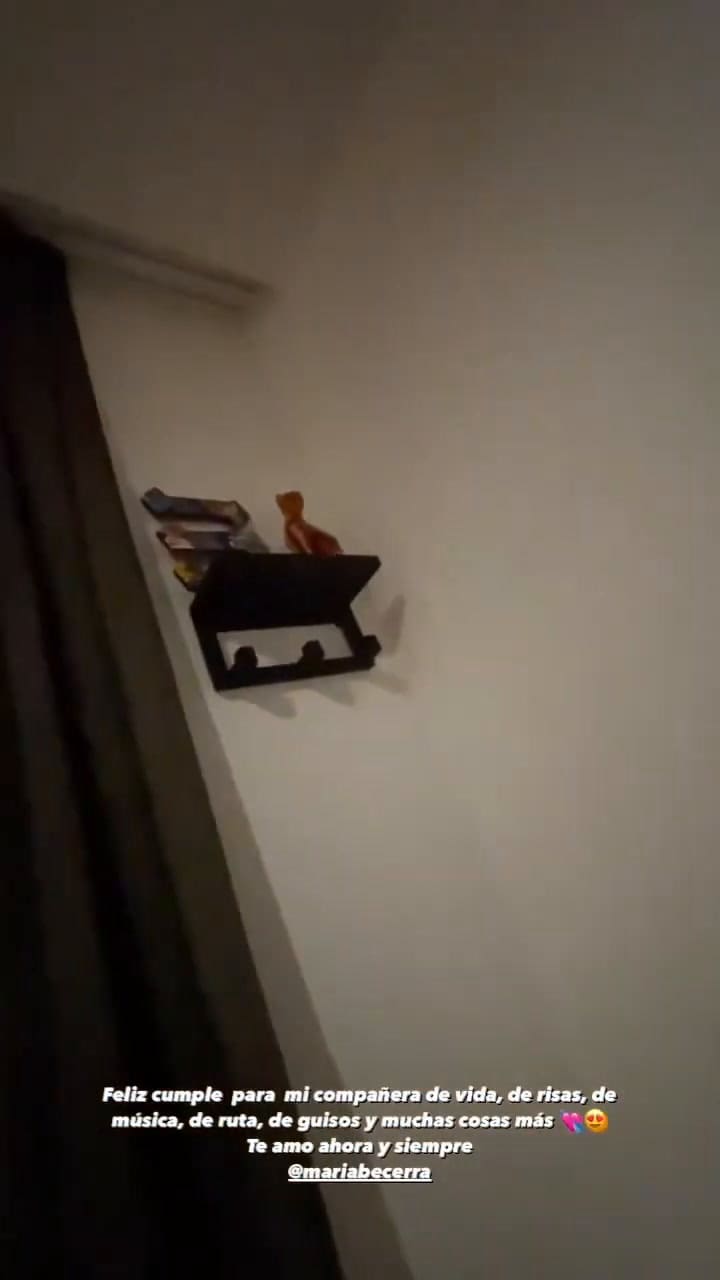 El tierno regalo que recibió María Becerra por su cumpleaños