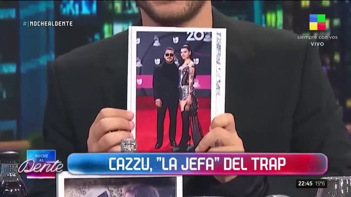 Cazzu habla de su relación con Christian Nodal en Noche al dente (América)