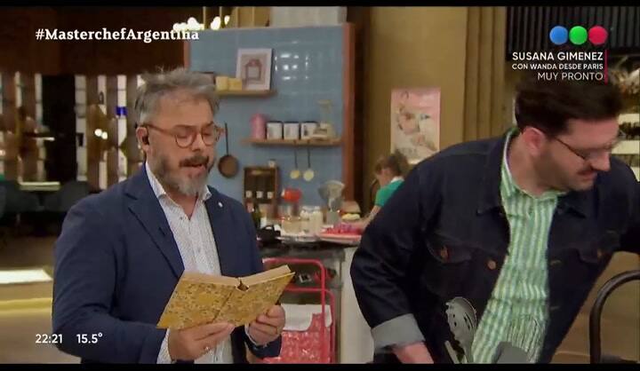 La desopilante imitación de Tití Fernández que hizo tentar a Denise Dumas en MasterChef Celebrityii