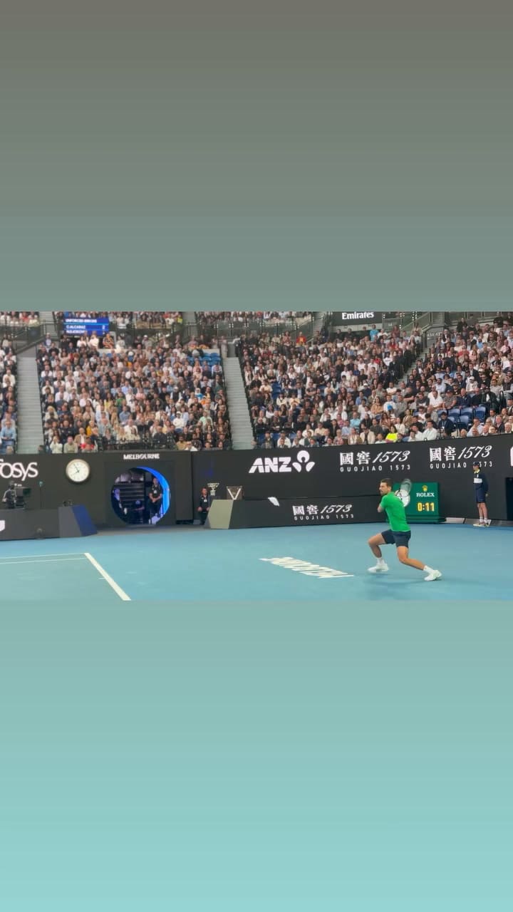 Diego Schwartzman vivió, desde adentro, la final del Australian Open entre Djokovic y Alcaraz