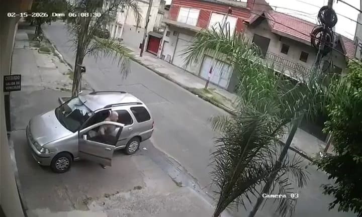 Robo de un auto en Lanús