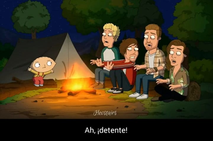 La participación de Liam Payne en Padre de familia