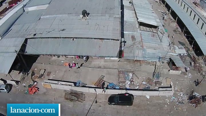 Así quedó La Salada luego del desalojo