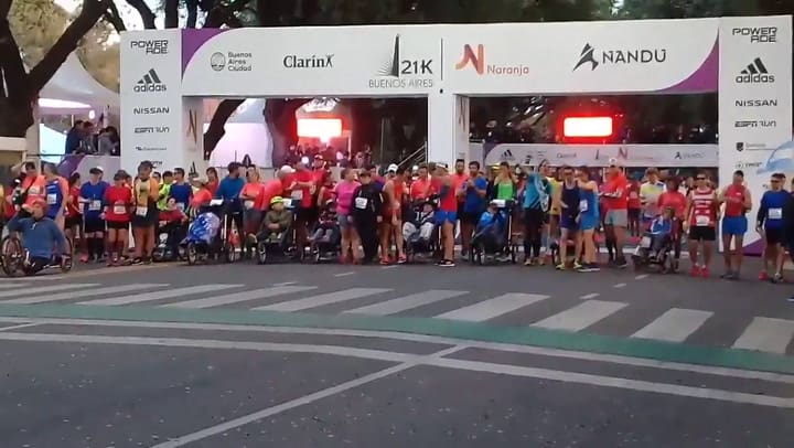 Así fue el comienzo de la Media Maratón 2019