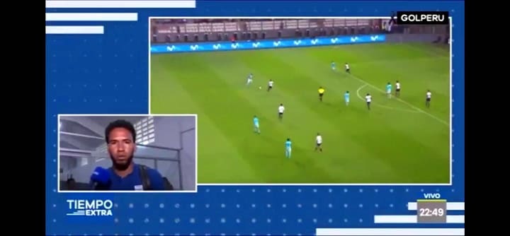 El peruano Gallese pidió perdón a su mujer en TV tras un partido por haberla engañado - GOLPERU