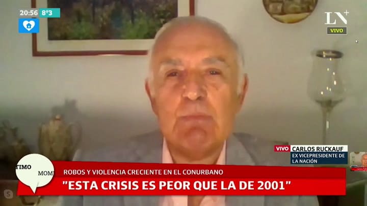 Ruckauf: 'Berni es la carta electoral para el año próximo'