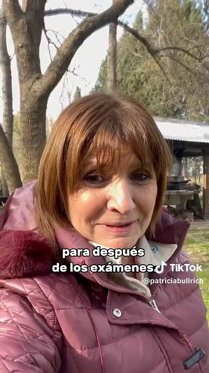 Patricia Bullrich.