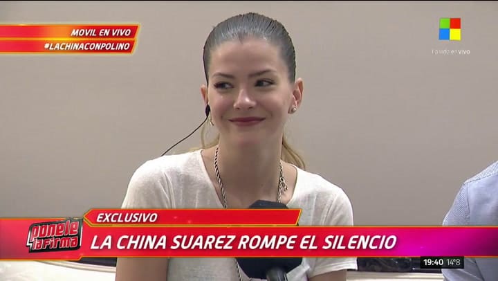 La China Suárez contó que esta embarazada
