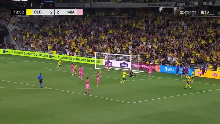 Gol de Rossi para el Columbus Crew