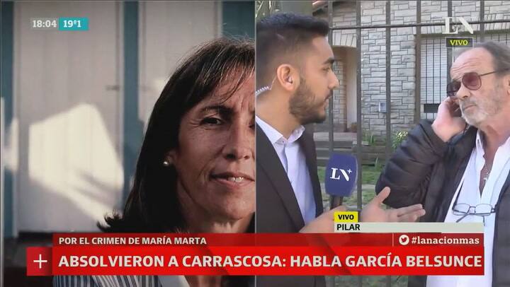 Horacio García Belsunce habló de la absolución a Carrascosa