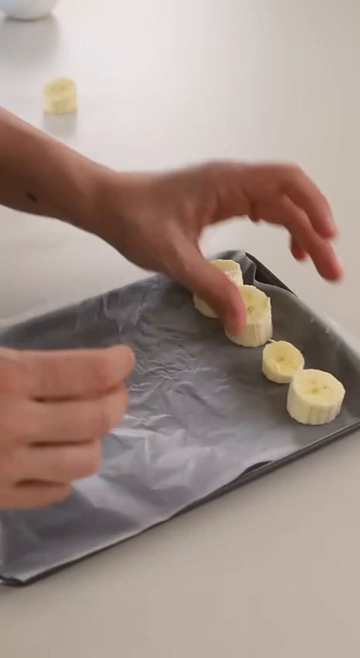 Cómo hacer helado casero de banana y dulce de leche