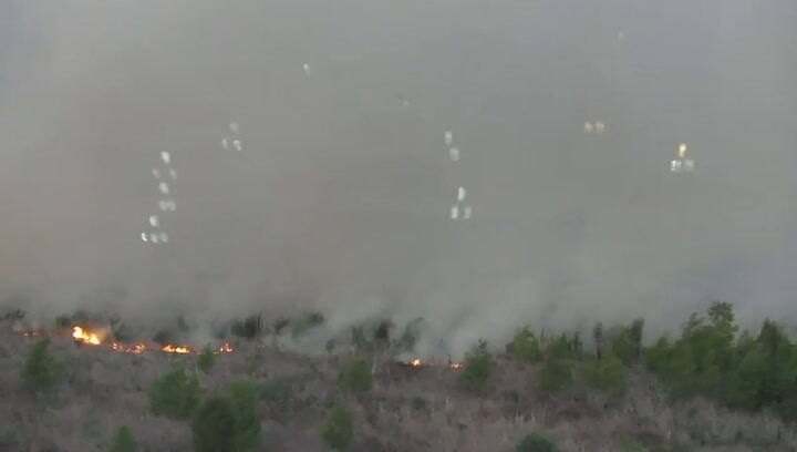 Nuevo foco de incendio en la Reserva Ecológica de Costanera Sur