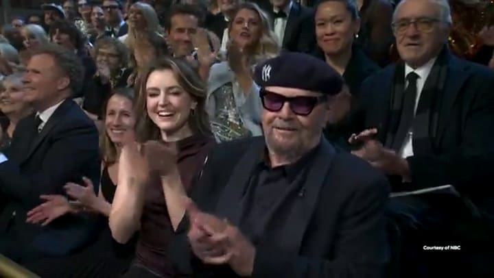 Jack Nicholson y el día que reapeció públicamente después de dos años de ausencia